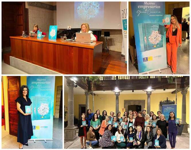 Imágenes de la presentación del libro/TA.